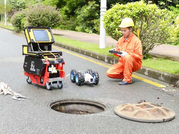 莱城管道机器人检测