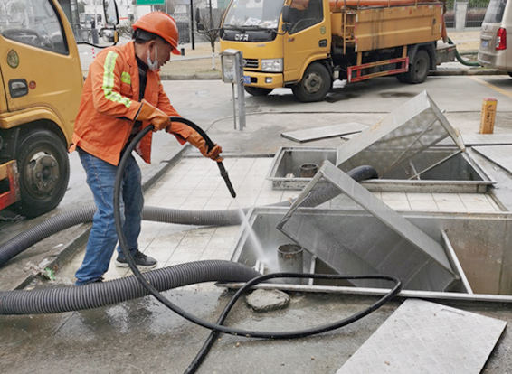 莱城隔油池清理